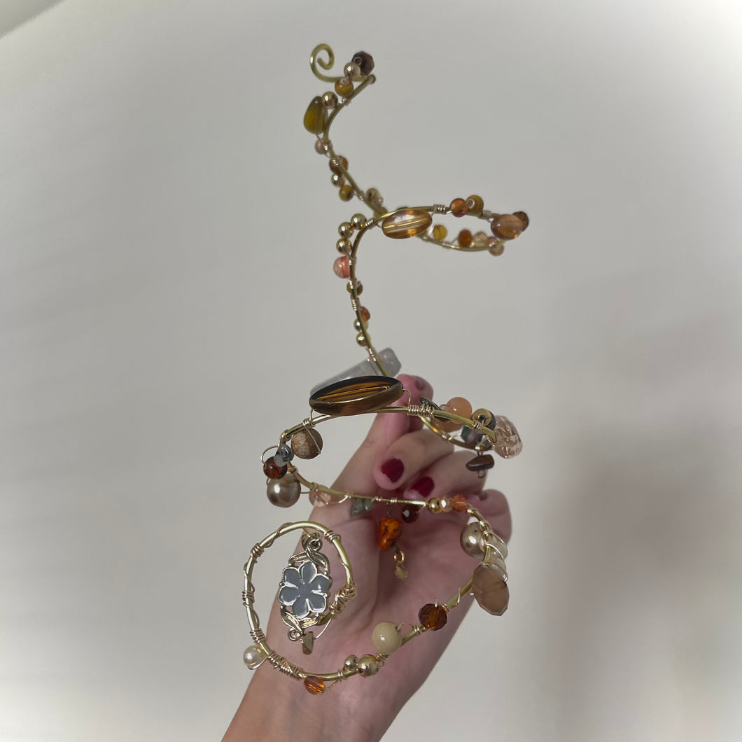 buttoned leaves (ARM & THUMB Cuff)