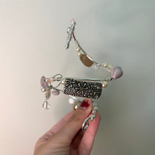 Load image into Gallery viewer, bikini bottom sky (WRIST CUFF)
