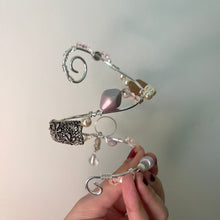 Load image into Gallery viewer, bikini bottom sky (WRIST CUFF)
