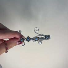 Load image into Gallery viewer, laced in crystal (BRACELET- CUFF)
